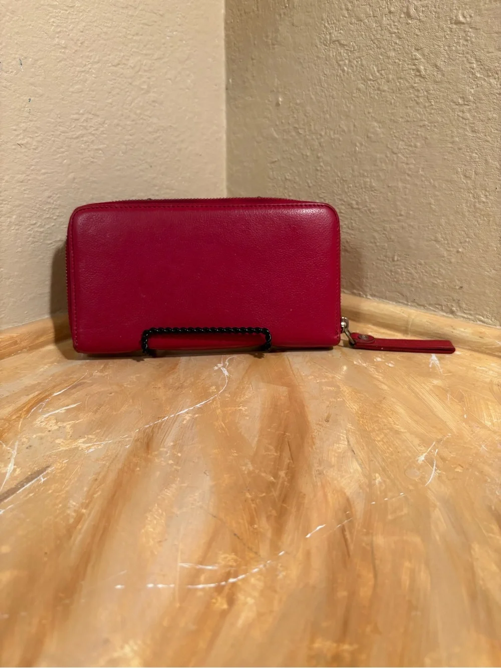 See By Chloe Red zip-around wallet